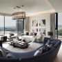 Corniche Penthouse B | Formal living room | Interior Designers